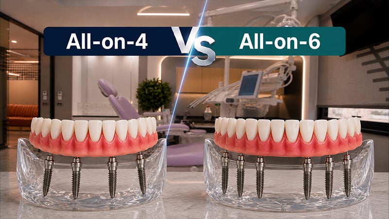 All-on-4 vs All-on-6